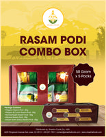 Shastha Rasam Podi Combo Pack (50g X 5 Pieces)