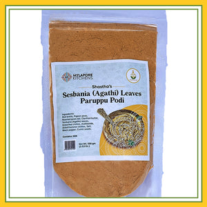 Mylapore Kitchens  Sesbania Agathi Keerai Paruppu Podi -100g