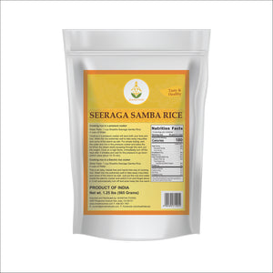 Shastha Seeraga Samba Rice 1.25 lbs
