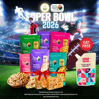 Sweet Karam Coffee (SKC) Super Bowl Special Snacks & Sweets Combo - Festive Collection(Includes Shipping Charges)