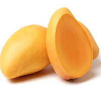 Fresh Indian Malgova Mangoes  -4 Pcs / Box (includes Free shipping)