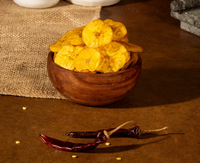 Krushna Spicy Banana Chips 150g - Crispy & Spicy Raw Banana Chips