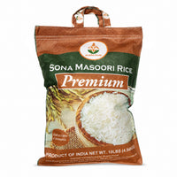 Shastha Foods Premium Crystal Sona Masoori Rice – 10lbs