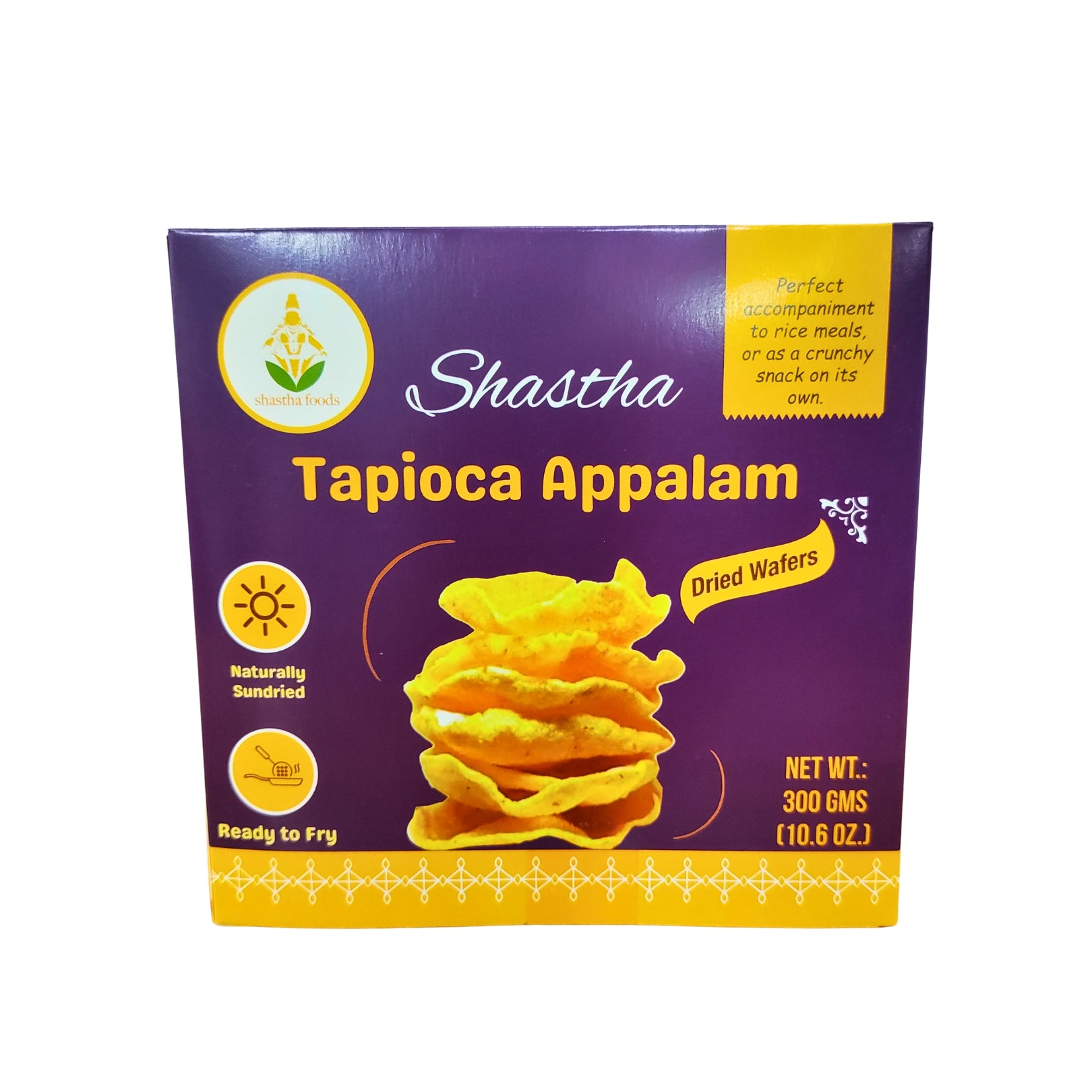 Shastha - Tapioca Appalam (Maracheeni pappadam) (300 Gms ...
