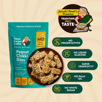 Sweet Karam Coffee (SKC) - Peanut Chikki Bites- 180g