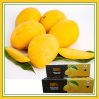 Fresh Indian Banganapalli Mangoes - 9 Pcs /  BOX (For Pickup only )