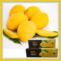 Fresh Indian Banganapalli Mangoes - 6-8 Pcs /  BOX (For Pickup only )