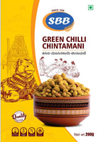 Sreenivasa Brahmins Bakery Green Chilli Chintamani Peanut 200 Gms