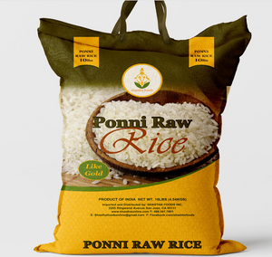 Shastha Ponni Raw Rice 10 lbs
