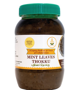 Grand Sweets & Snacks - Puthina (Mint) Thokku (500 Gms)