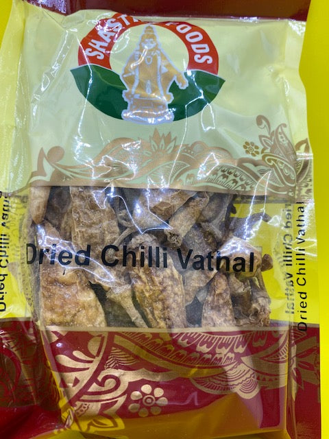 Shastha Chilli Dried vathal / Mor Milagai Vathal  100 Gms