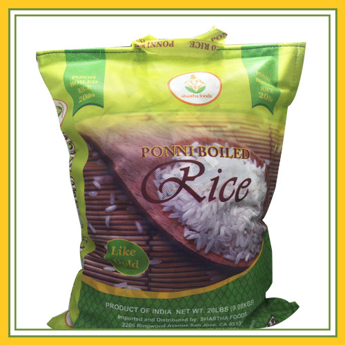 Shastha Ponni boiled Rice 20 lbs