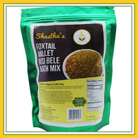 Shastha Foxtail Millet Bisibele Bath Mix 500 Gms