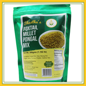 Shastha Foxtail Millet Pongal Mix 500 Gms