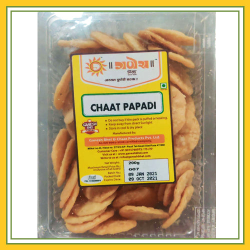 Ganesh Bhel - Chaat Papadi 200 Gms