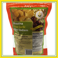 Shastha Crispy Garlic Rice Vadam (100 gms)
