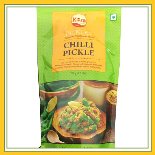 K-Pra - Chilli Pickle (200 Gms)