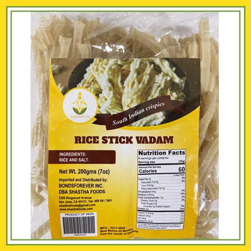Shastha Rice Stick Vadam 200g