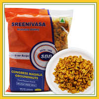 Sreenivasa Brahmins Bakery Congress Masala Peanuts 250 Gms