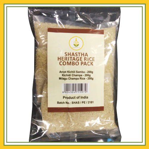 Heritage Rice - Combo Pack 2 (1.32 Lbs) | shasthaonline.com