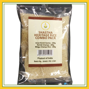 Heritage Rice - Combo Pack 2 (1.32 Lbs)