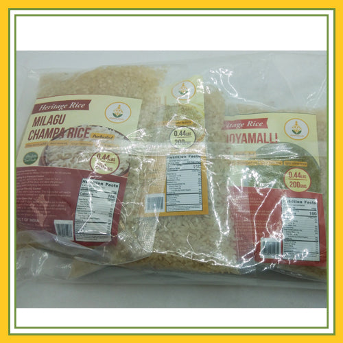 Heritage Rice - Combo Pack 6 (1.32 Lbs)