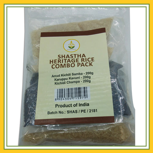 Heritage Rice - Combo Pack 1 (1.32 Lbs)
